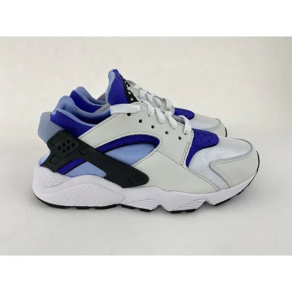Nike Air Huarache Aluminum Blue Women's Sneakers Shoes - Picture 9 of 12